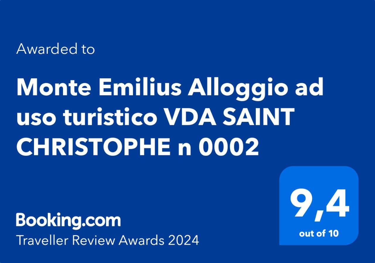 Monte Emilius Alloggio Ad Uso Turistico Vda Saint Christophe N 0002 المظهر الخارجي الصورة
